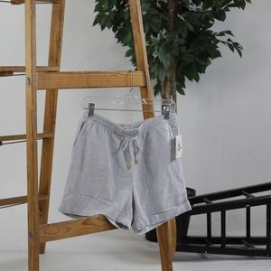 Ellen Tracy Linen Shorts